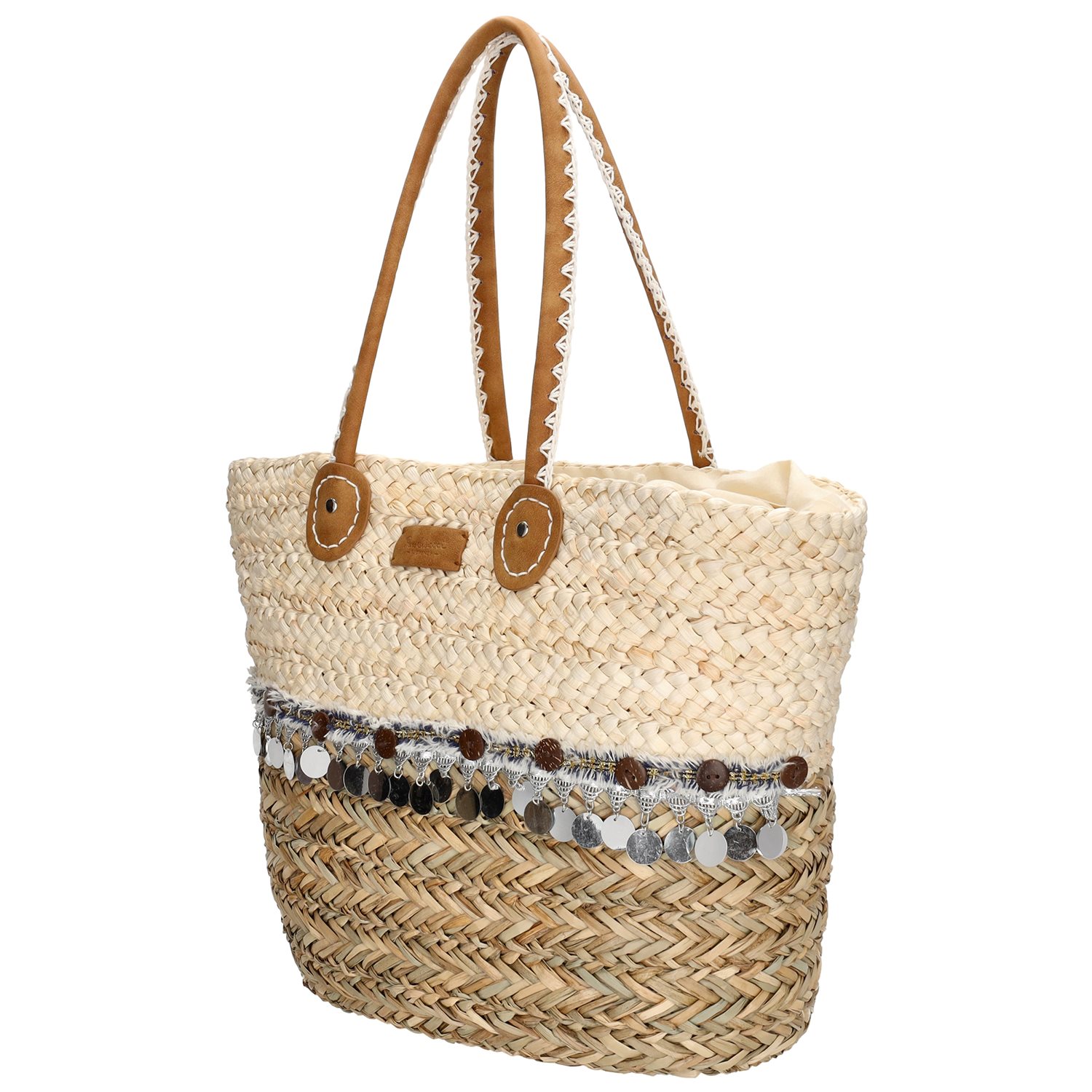 PE Florence Natural Life Straw Basket nature