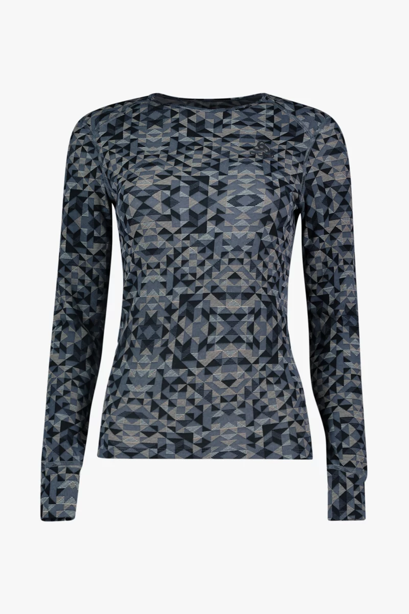 Odlo Active Warm ECO Print Damen Thermo Longsleeve