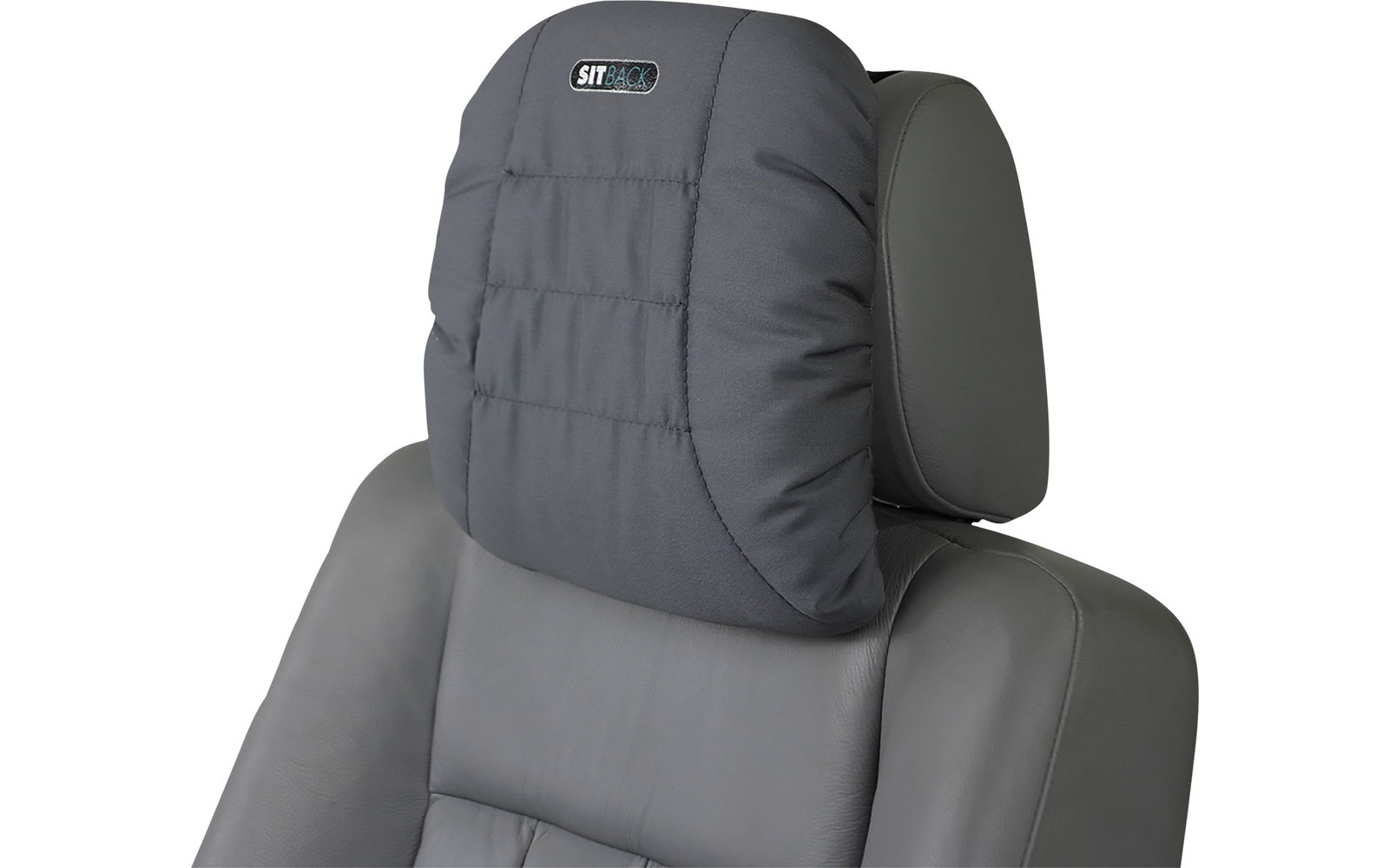 Sitback Neck Stoff Kopfstützenkissen schwarz