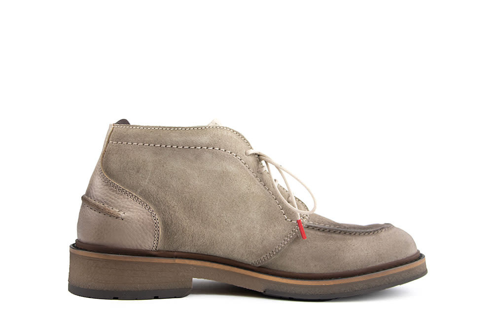 Berkelmans Veterboot Nijvel Taupe Suède