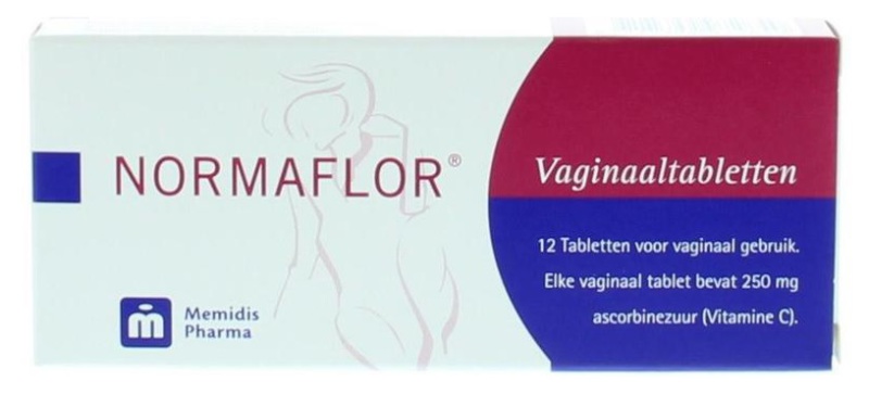 Normaflor Vaginale Tabletten 12 stuks