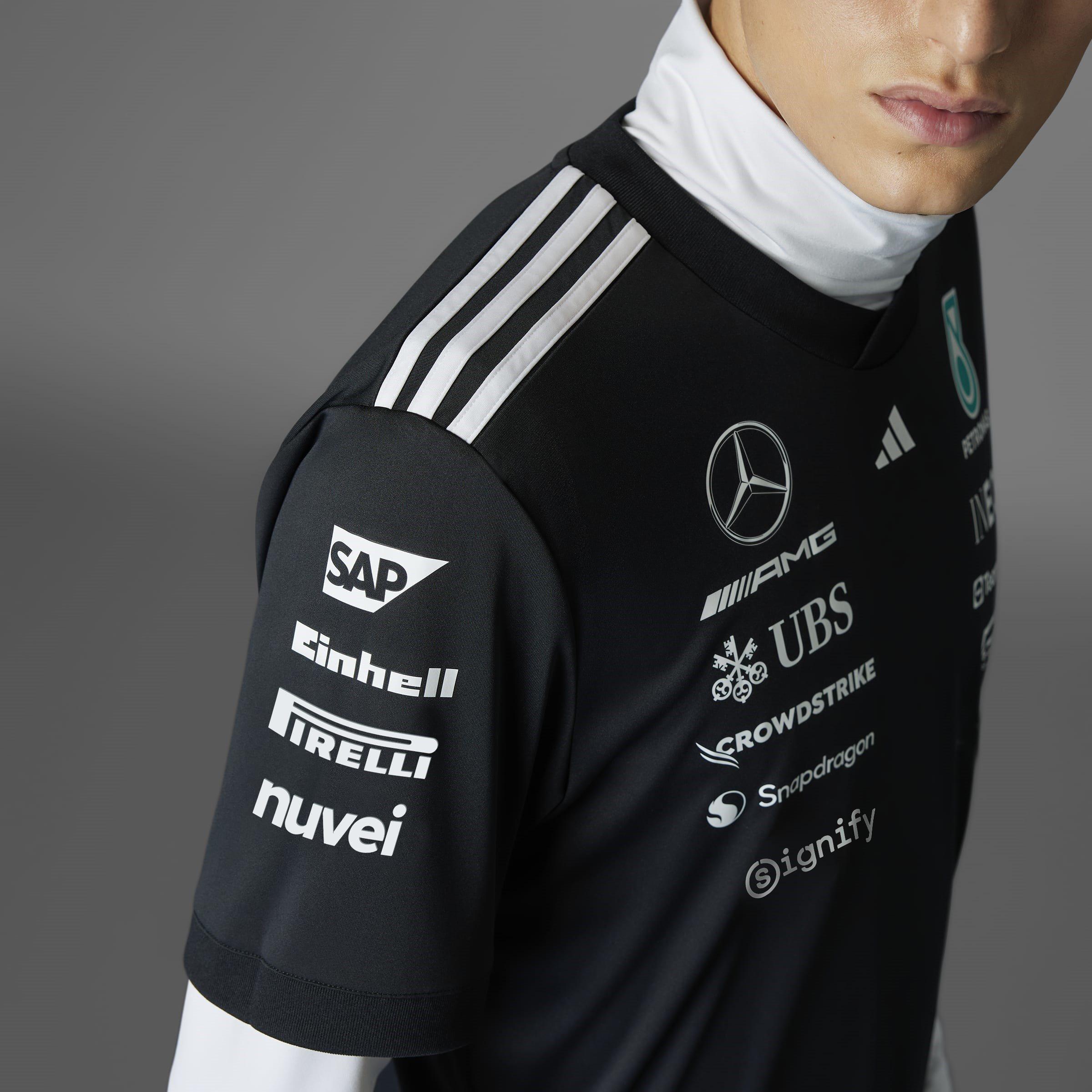 adidas Mercedes AMG Petronas Formula One Team Driver Shirt Mens