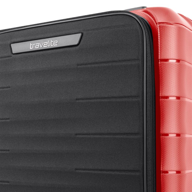 Valise cabine rigide Mooby 55 cm Rouge