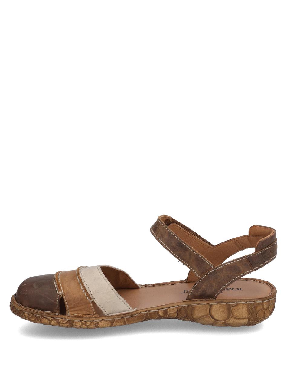 Sandale Rosalie 44, brandy-multi