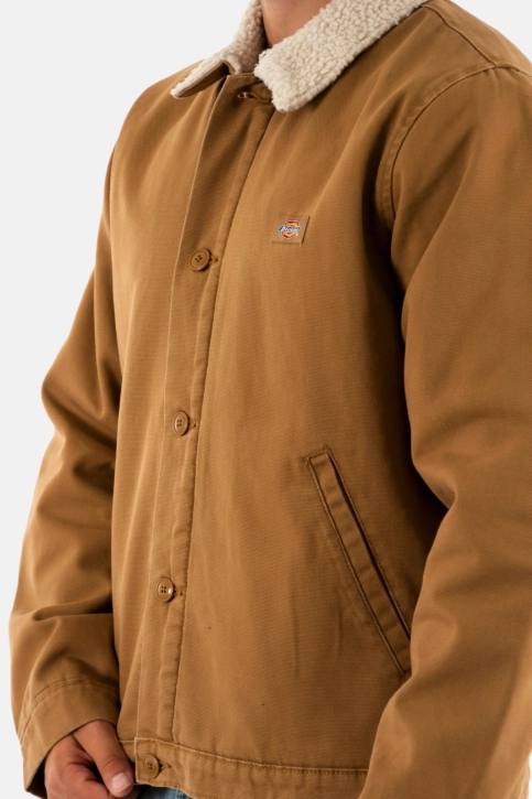 Blousons et vestes dickies duck canvas jackt c411 sw brown