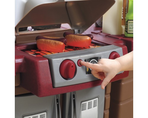 Kinderkeuken Step2 Grand Walk-In Kitchen & Grill bruin-beige