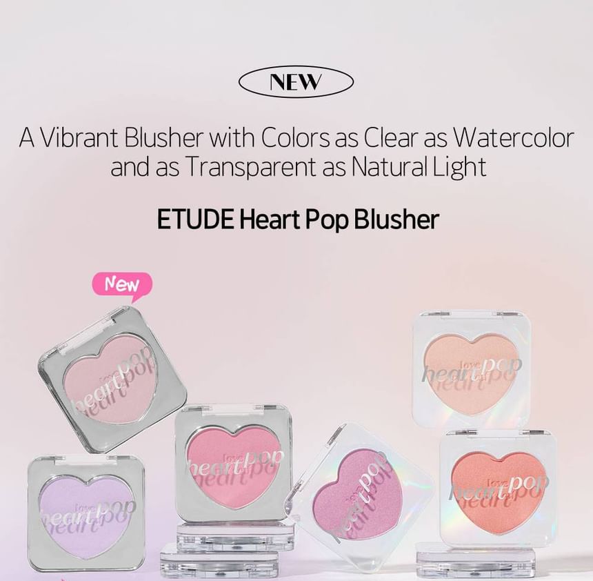 ETUDE - Heart Pop Blusher Not Bad Collectie - 3 kleuren