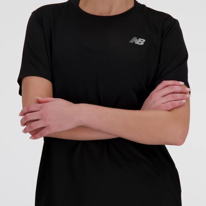 New Balance Dame T-shirts Sport Essentials T-Shirts Sort