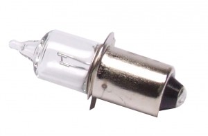 Pære 6V 3W halogen til dynamo lygte