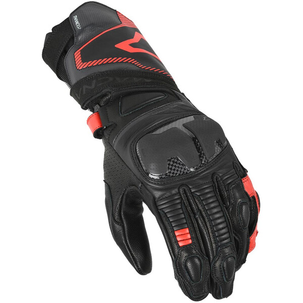 Macna - Gants Thandor Noir / Rouge