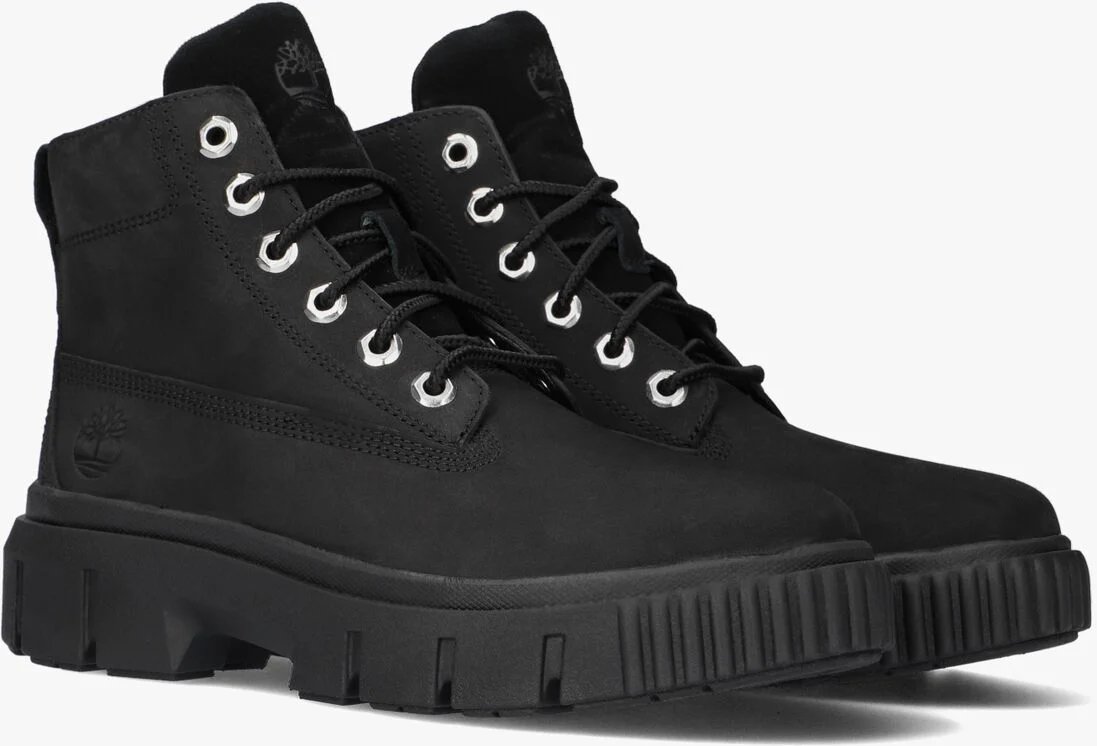 TIMBERLAND zwarte timberland veterboots greyfield leather boot