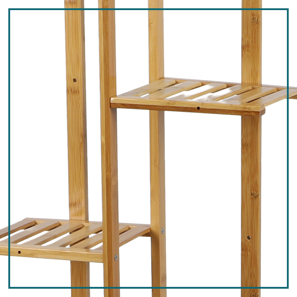 HIXA Plantentafel Plantenrek voor Binnen Plantenstandaard 5 Laags P...