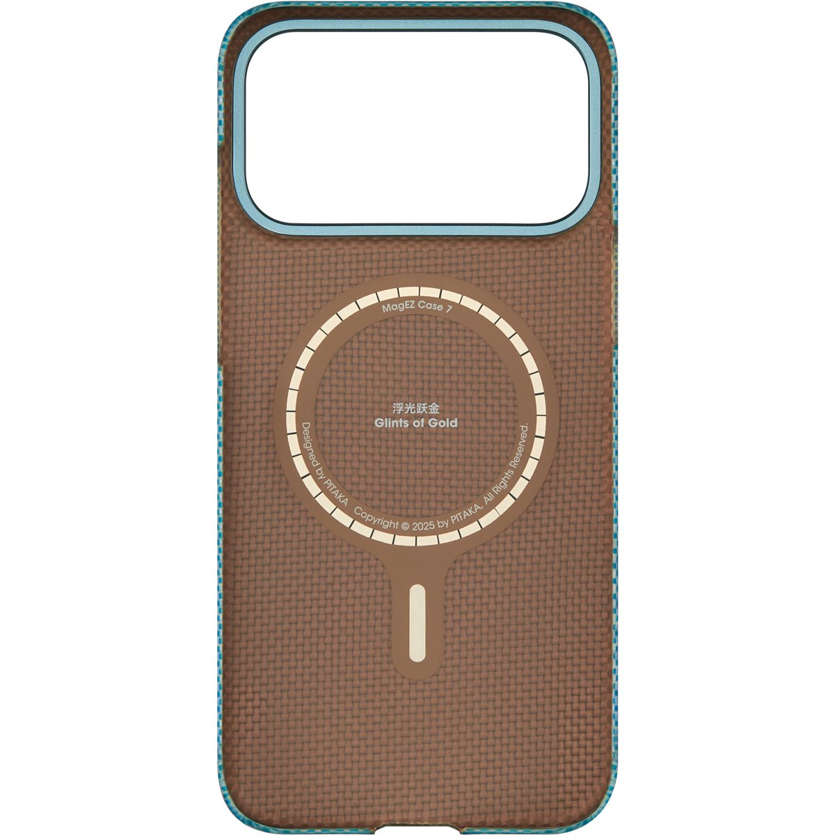 iPhone 17 Pro Max PitaTap MagSafe Case Aramid Schutzhülle (KI1708AG) - Lucid Blue