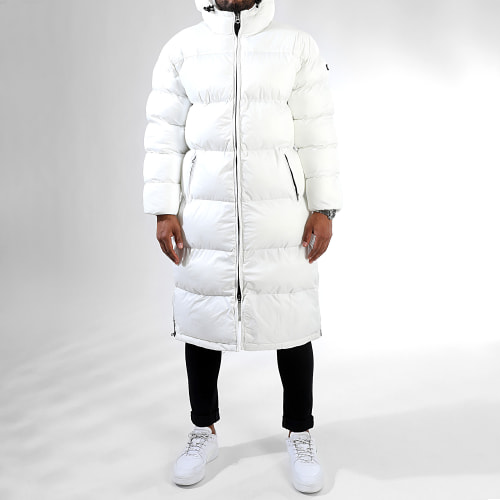 Doudoune Longue Capuche 2190MAX Blanc