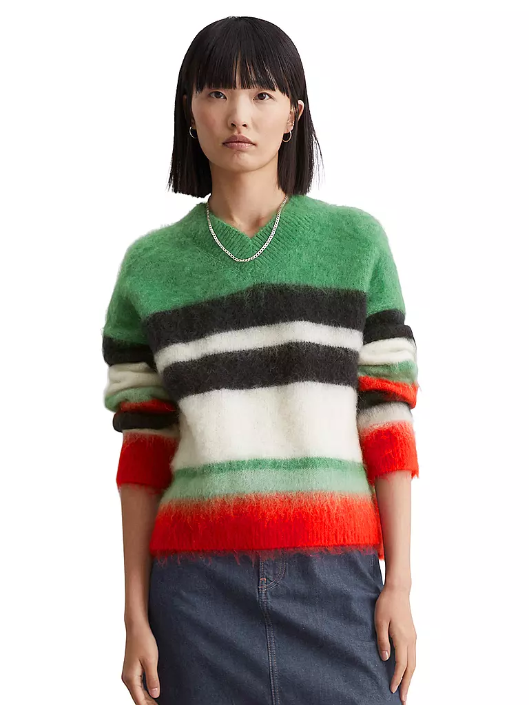 MARC O' POLO DENIM Pullover grün