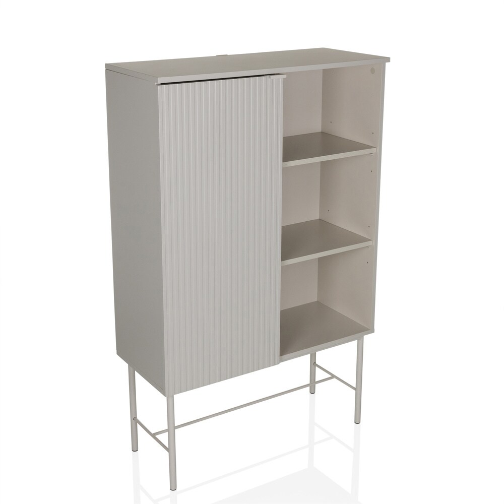 Regal SIO MDF Platte, Gestell aus Stahl hjh LIVING