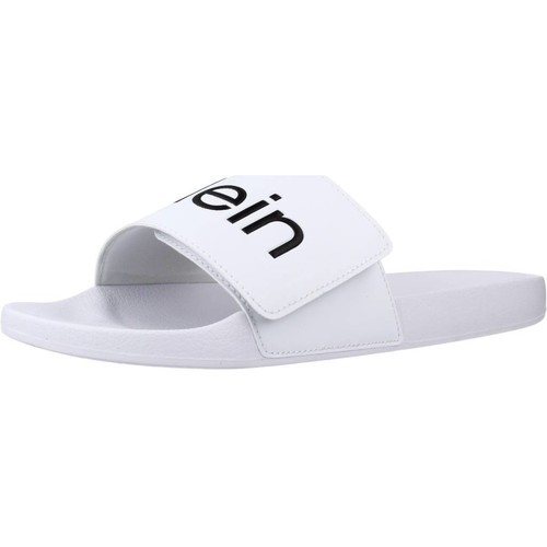 Calvin Klein Jeans - POOL SLIDE ADJ Blanco