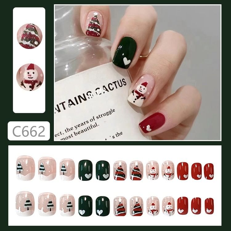 Cutip Nails - Kerst Press On Nail