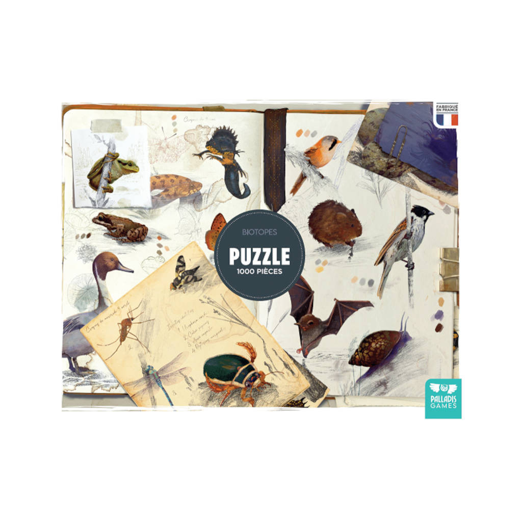 Biotopes - Puzzle 1000 Pièces Zones Humides