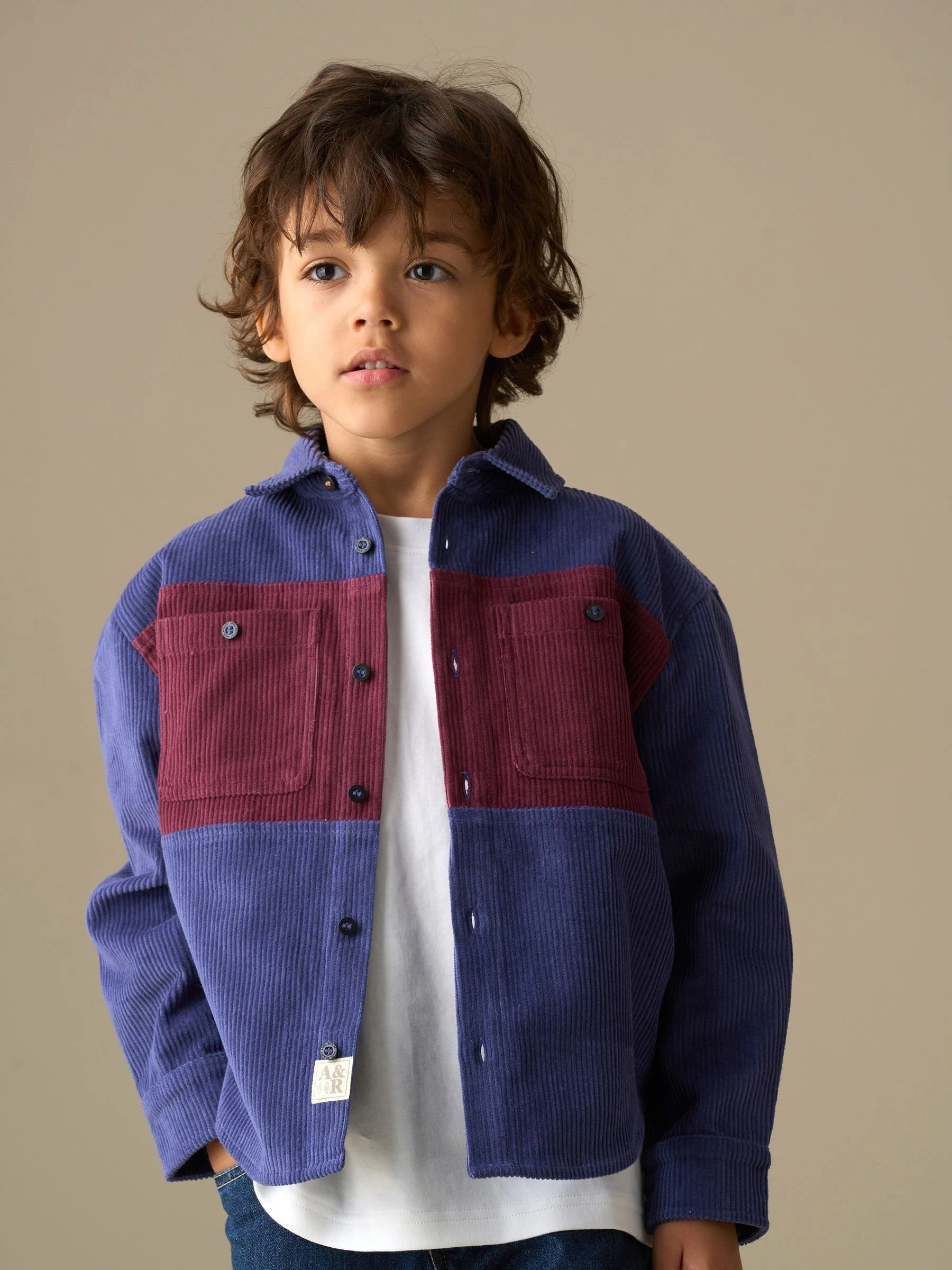 Angel & Rocket Andres Panel Cord Overshirt