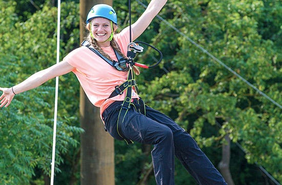 Flying Fox und Sky Jump in München als Geschenk