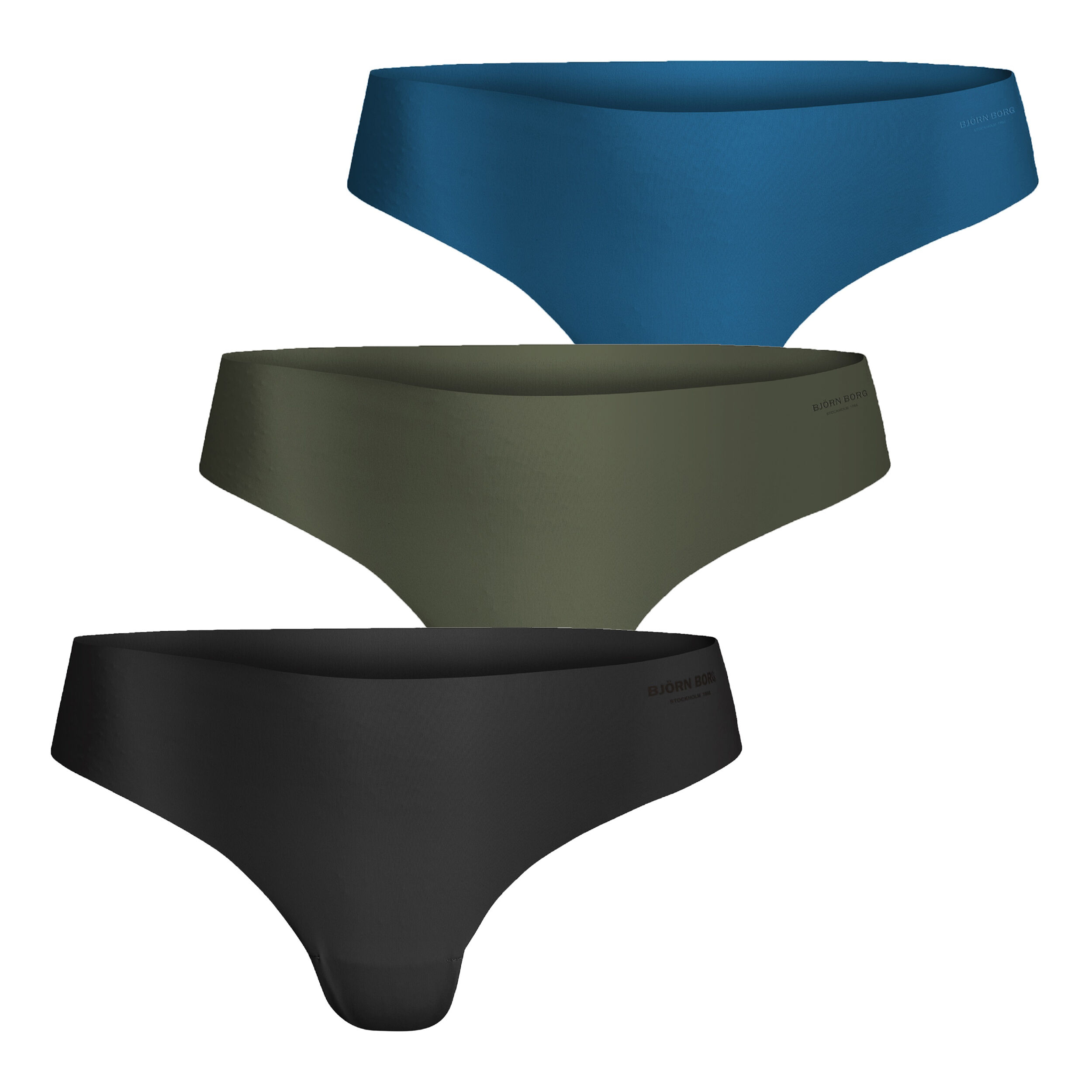 Björn Borg Performance String Pack De 3 Femmes - Multicouleur