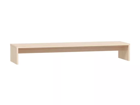 Support de moniteur 100x27x15 cm Bois de pin solide