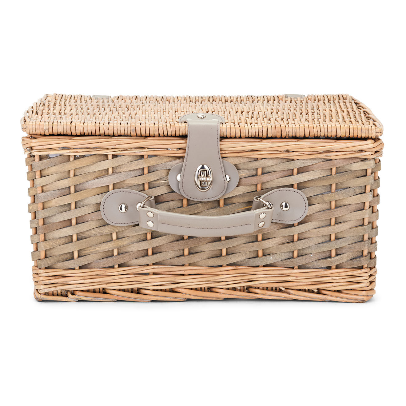 Livoo Panier pique-nique 4 personnes avec accessoires gris