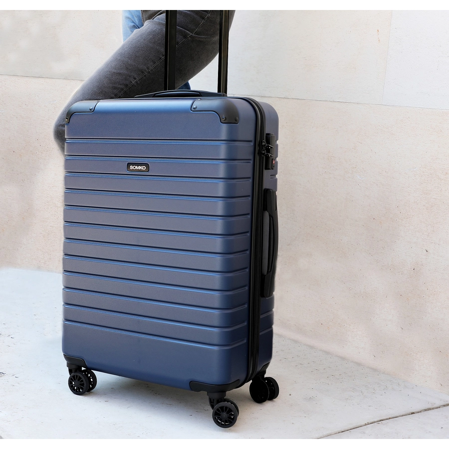 Somko Line - 4-Rollen-Trolley L 77 cm navy
