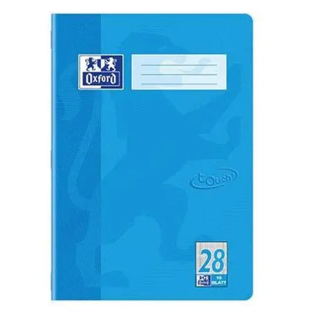 Oxford Touch Schulhefte Stück, A4 16 Blatt L. 27, sortiert, Optik Paper®