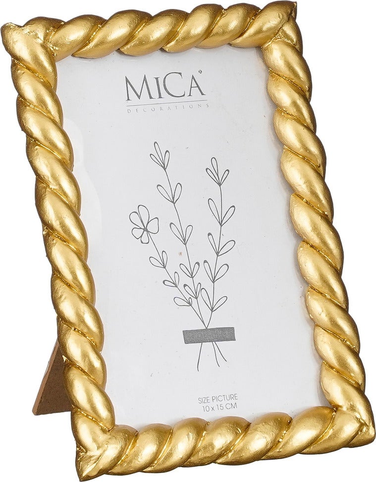 Mica Decorations fotolijst Windsor goud 10 x 15 cm