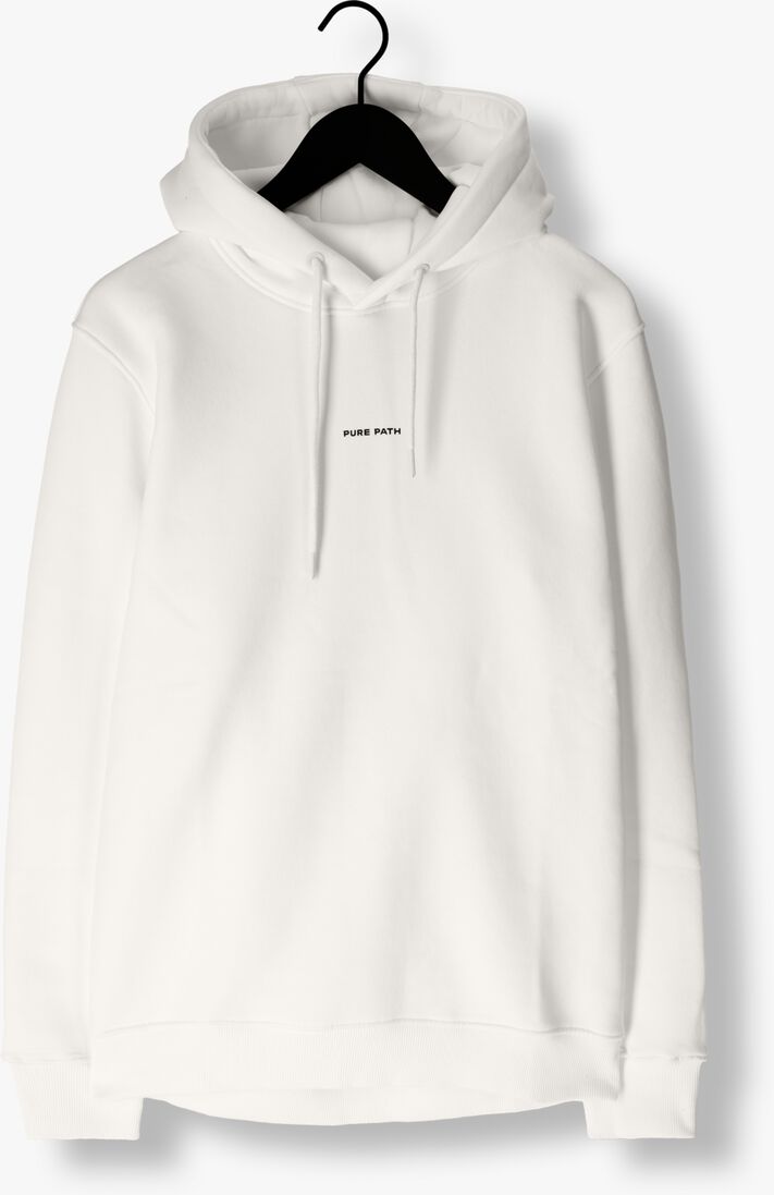PURE PATH gebroken wit pure path trui pure logo hoodie