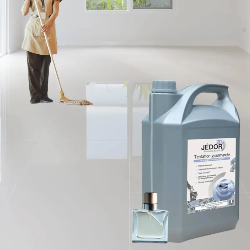 JEDOR - Détergent surodorant sol 2D - Parfum tentation gourmande - 5L