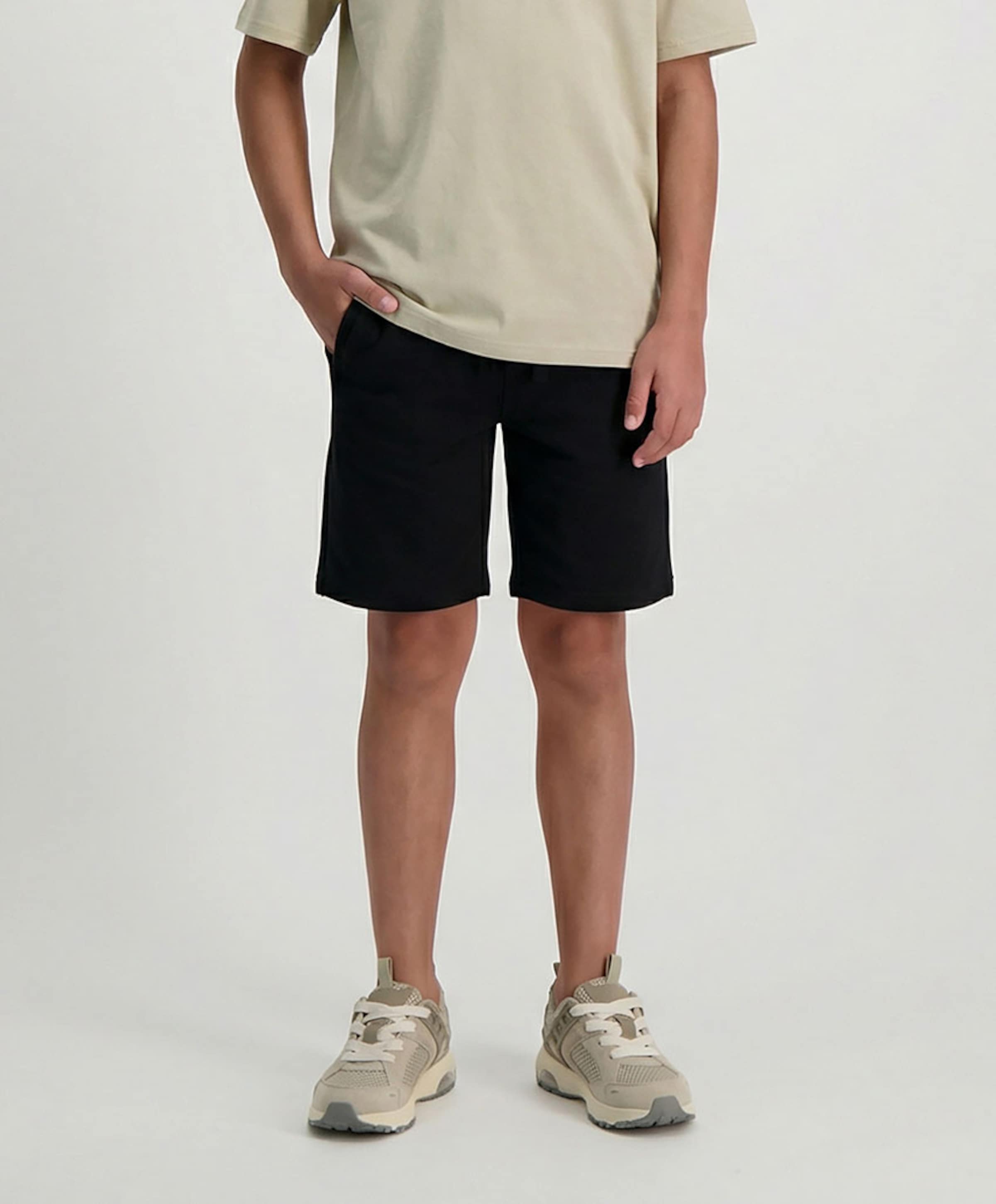 Cars Jeans Kids HERELL SWShorts Black jongens korte broek zwart