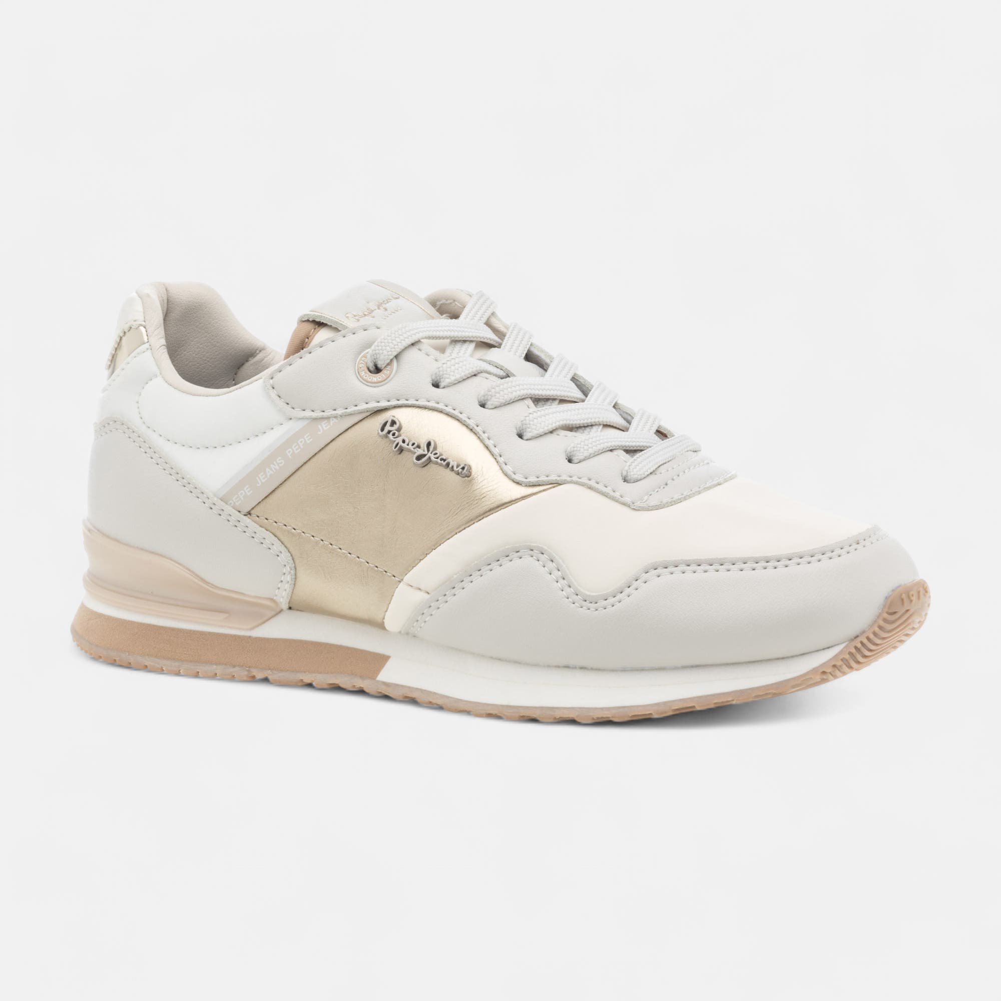 Baskets basses Femme beige