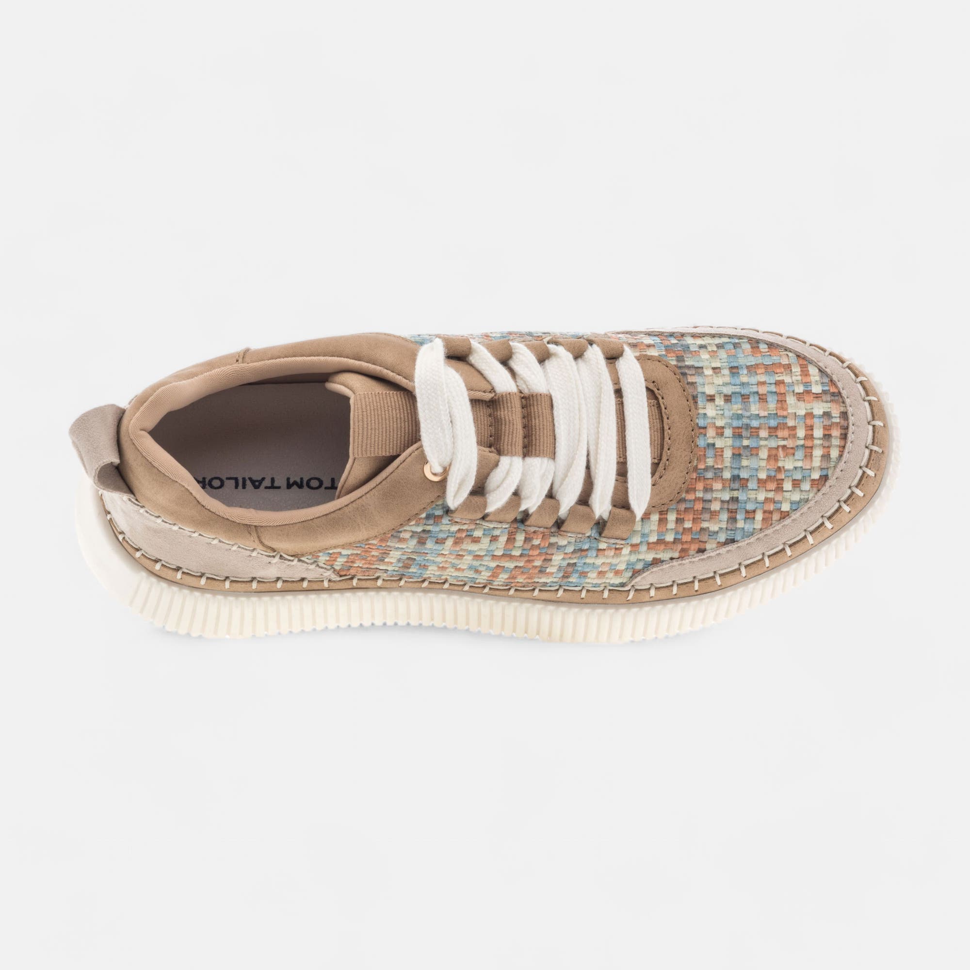 Baskets basses Femme cognac