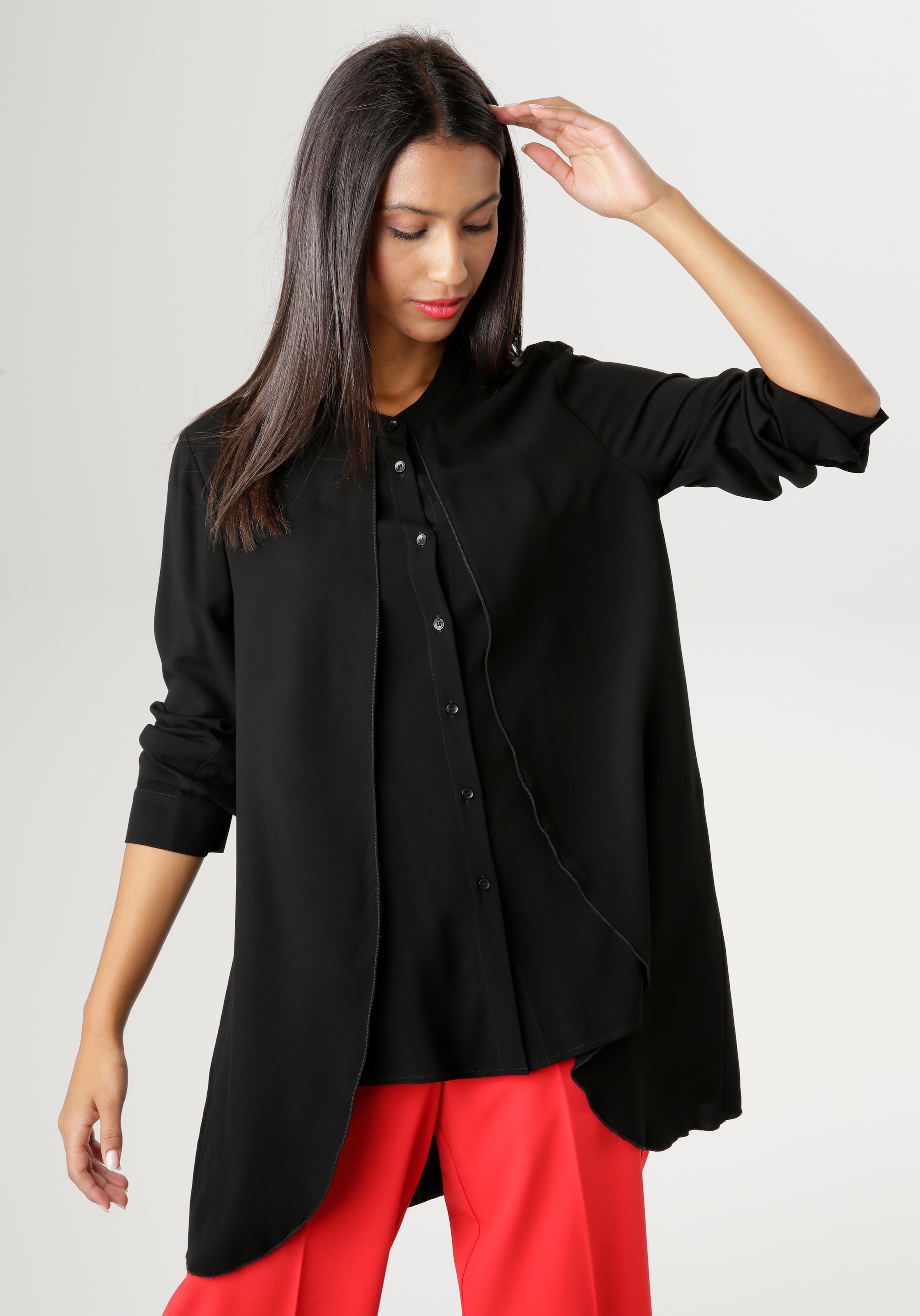 Aniston SELECTED Longbluse , im Lagenlook