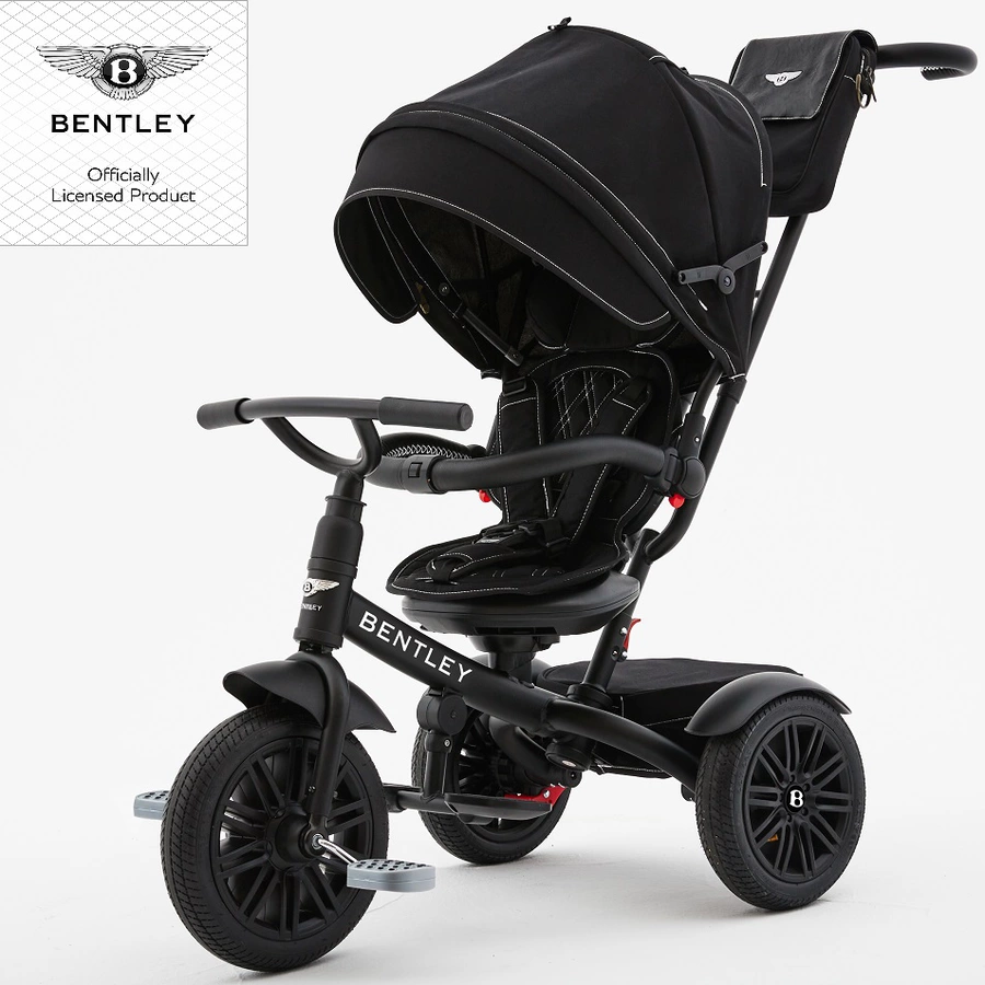 Bentley 6 in 1 Trike Dreirad, Black Edition