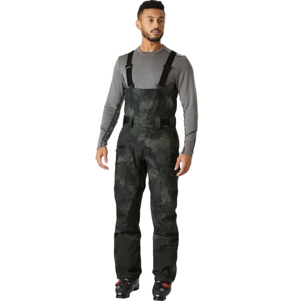 Pantalon de ski HELLY HANSEN SOGN BIB SHELL PANT BLACK MARBLE