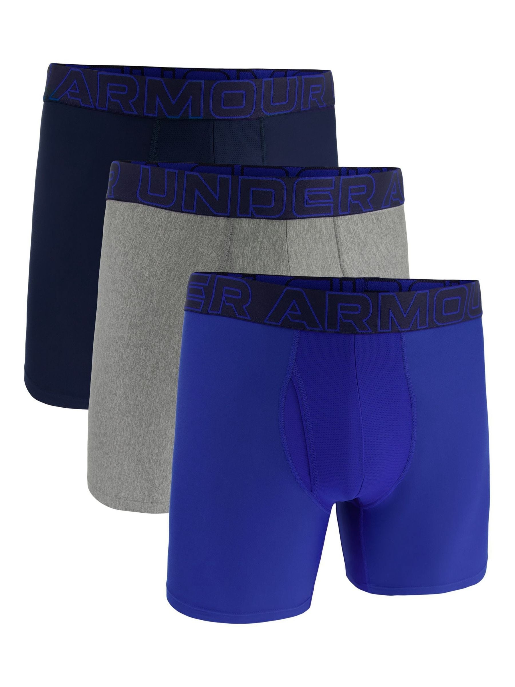 Donkerblauw - Set van 3 Tech Solid Onderbroeken