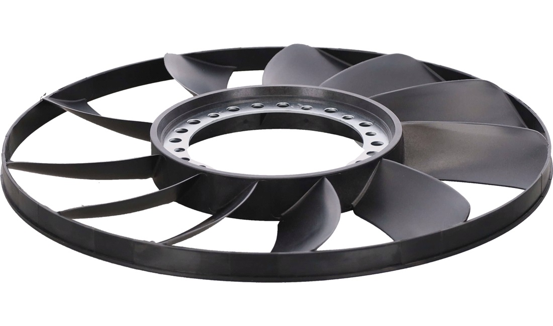 Ventilator, motorkøling