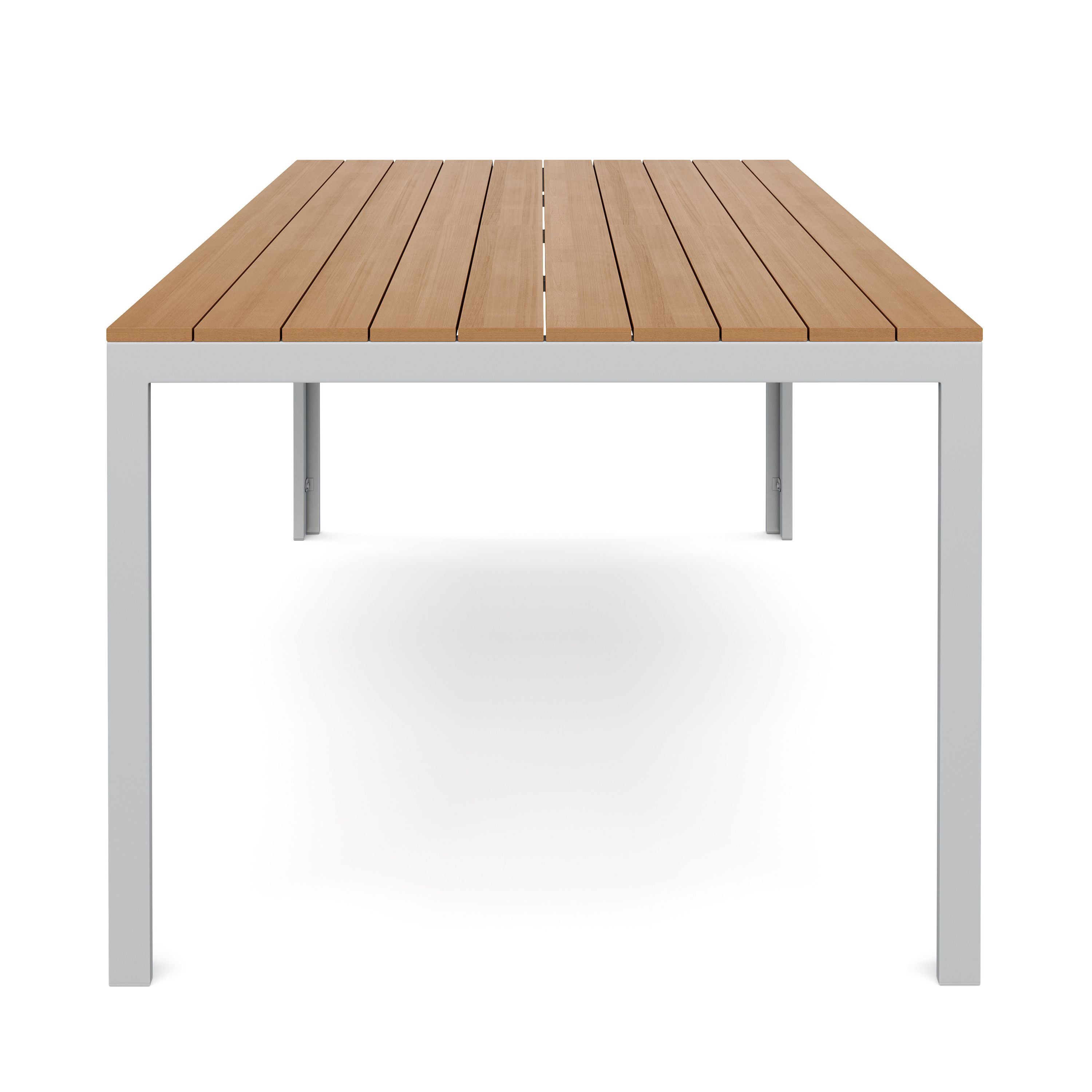 Gartentisch KAVO 200 x 100 cm braun