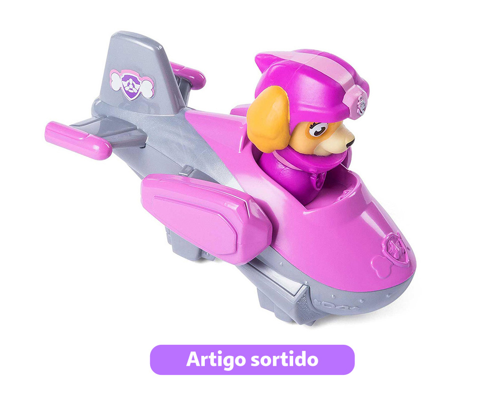 MINI VEÍCULOS PATRULHA PATA MODELOS SORTIDOS