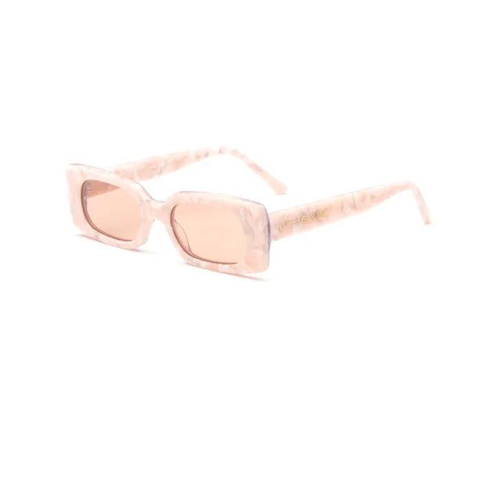 Lu Goldie Lunettes de Soleil Salomé | Rose bonbon