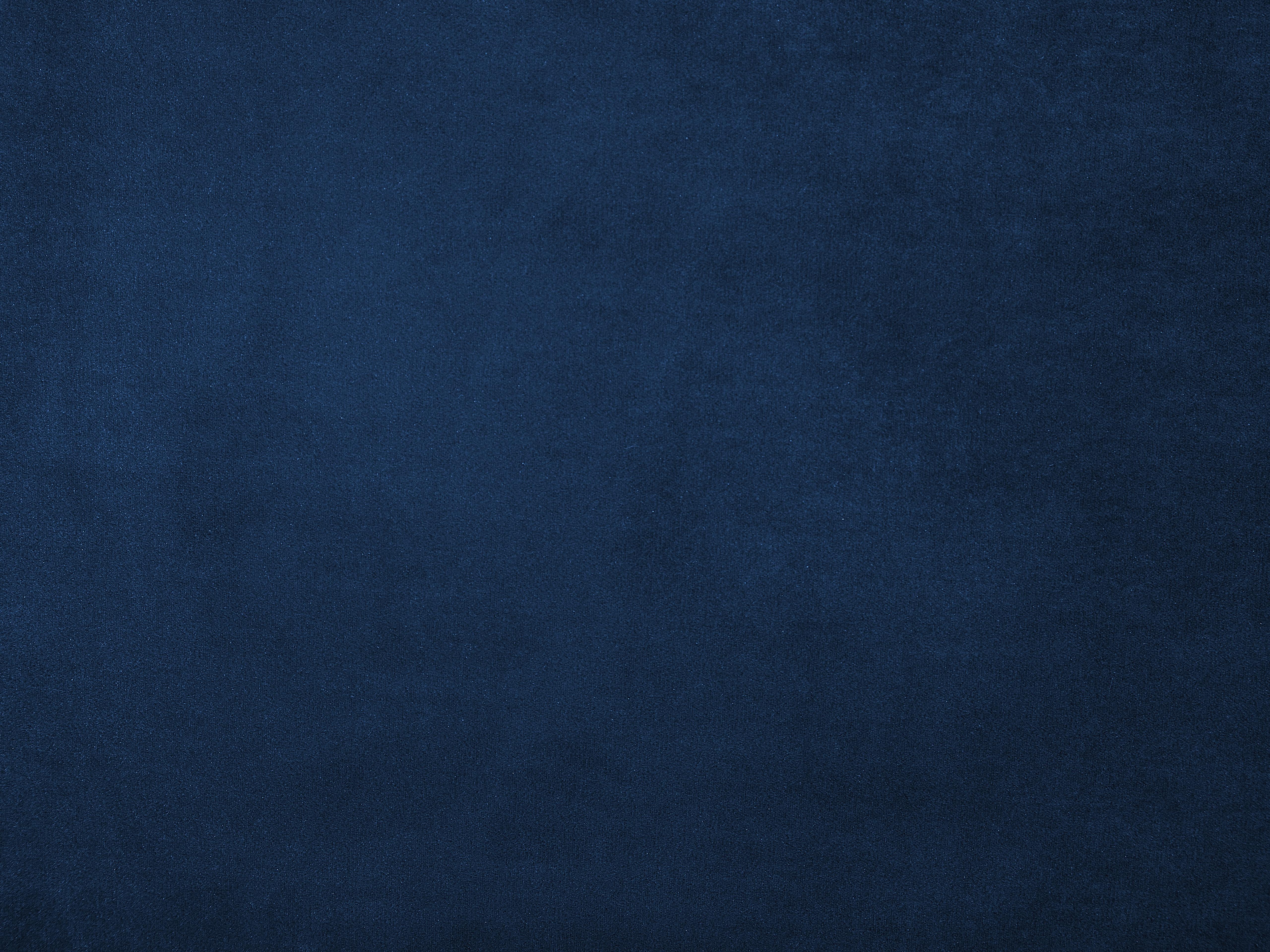 Bank 3-zits LOKKA Fluweel Marineblauw