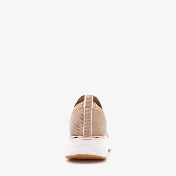 Hush Puppies dames sok sneakers beige