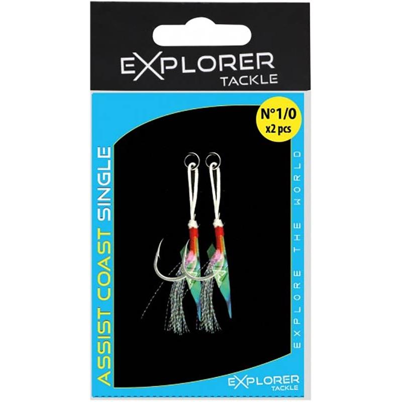 Hameçon Assist Explorer Tackle Coast Line Single - Par 2