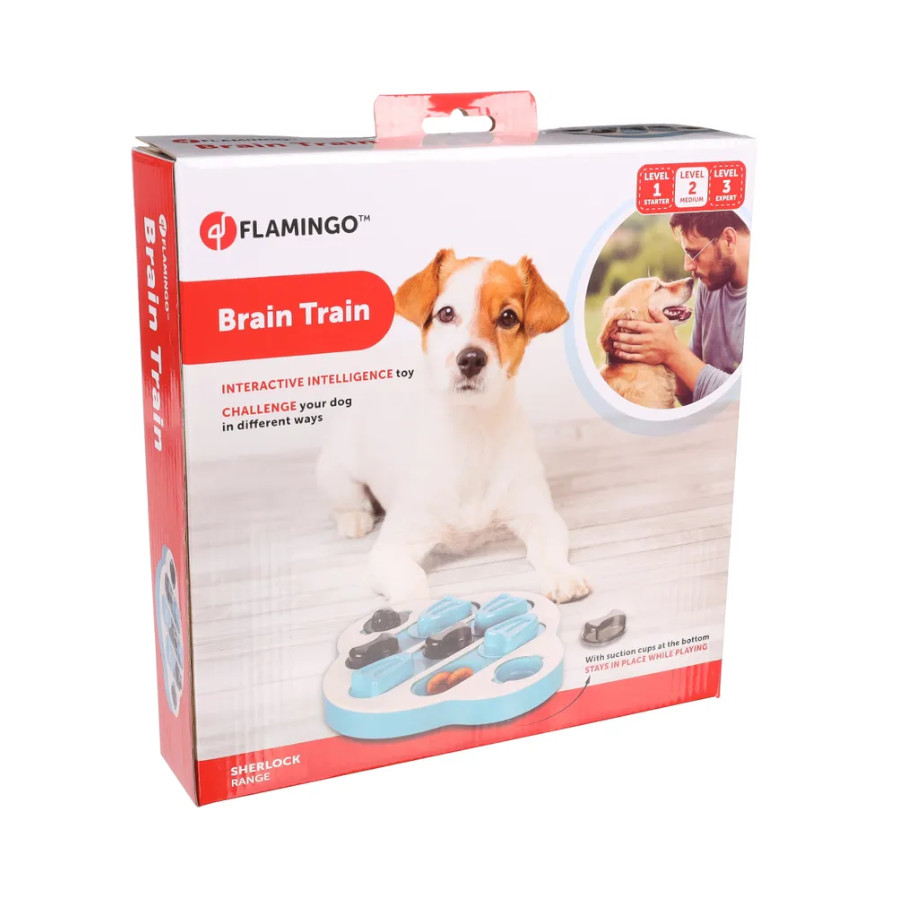 Brinquedo interativo para cães Flamingo Sherlock Clyde