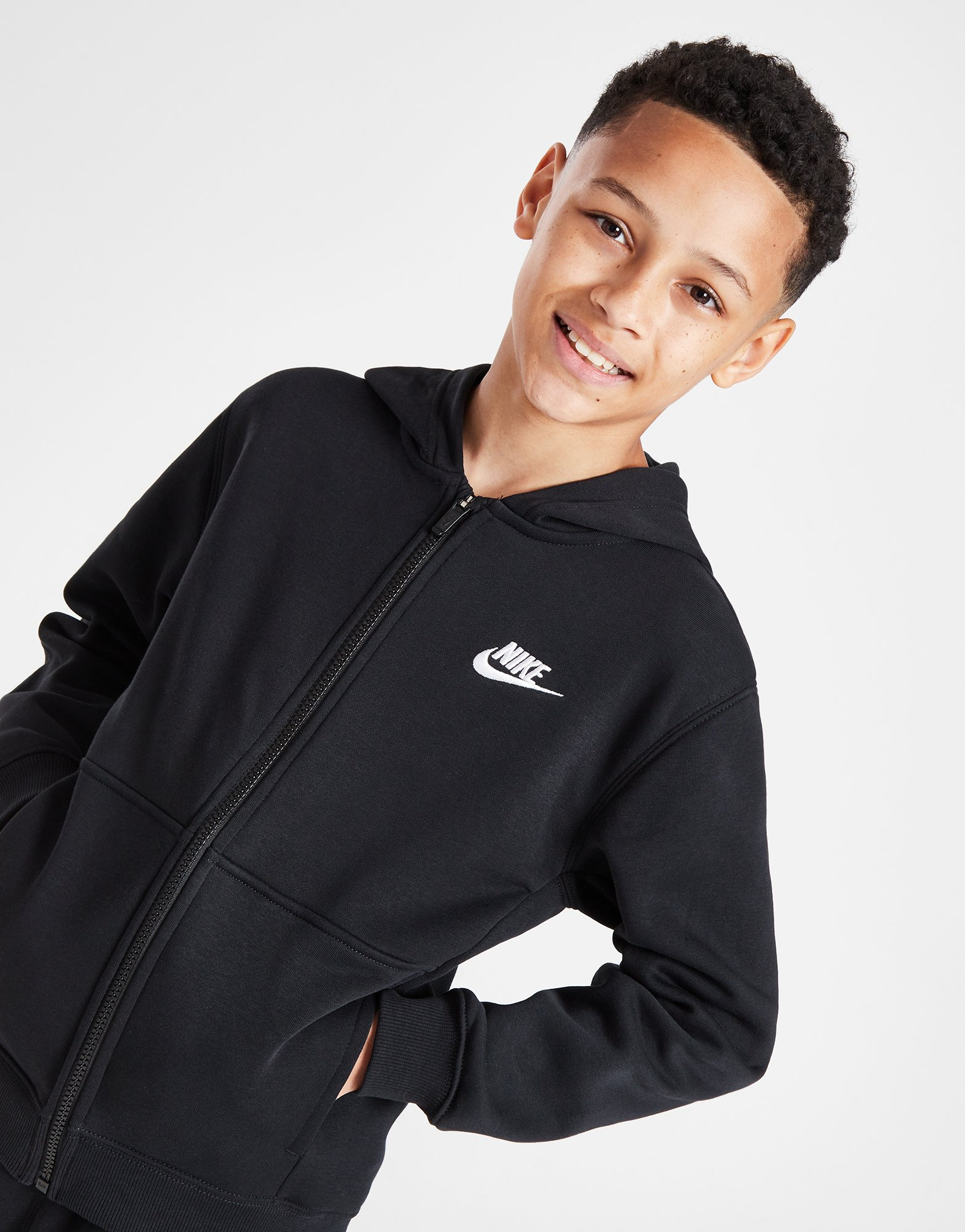 Nike Club Fleece Full Zip Tracksuit Junior