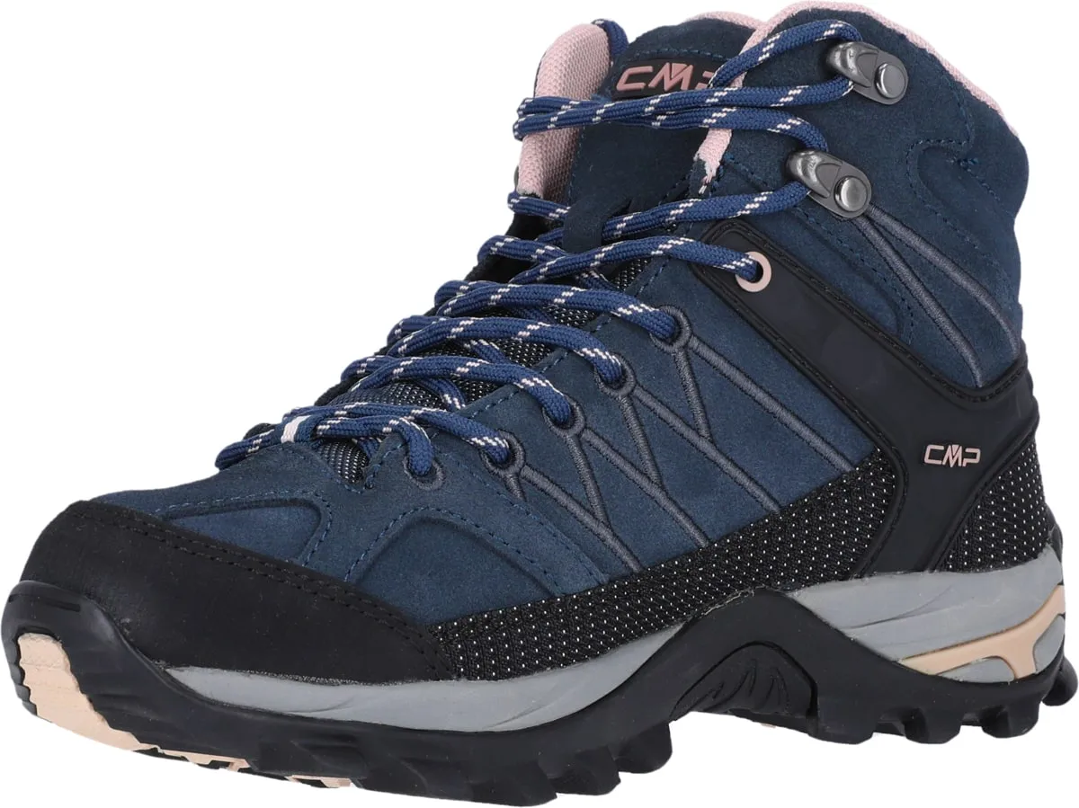 CMP Rigel Mid Women's Waterproof Asphalt-Antracite-Rose